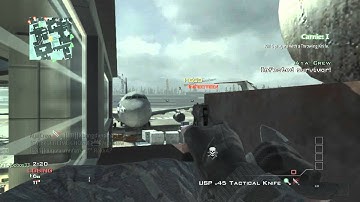 Aya_Crew - MW3 Back to back 360 Throwing Knife off Terminal