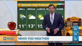 Drying trend begins