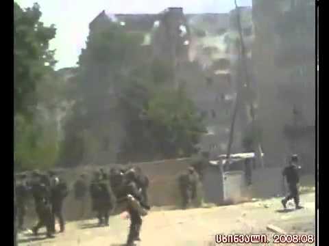 მე 4 ბრიგადა ცხინვალში  8 აგვისტო