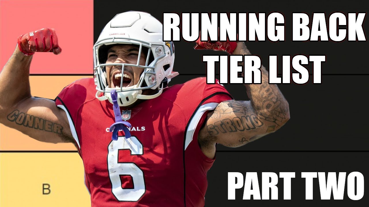 Full PPR Running Back Tier List | Part Two | 2022-23 Fantasy Football