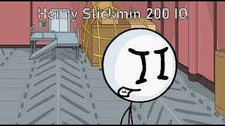 Henry Stickmin being a genius for 10 minutes and 45 seconds