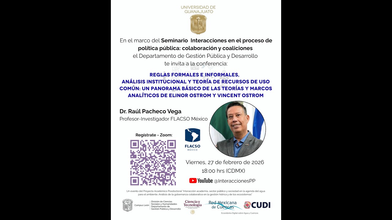 Reglas formales e informales, análisis institucional y teoría de recursos de uso común.