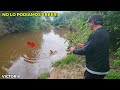 Pesca en Victoria, Arroyo Escondido! lleno de peces.