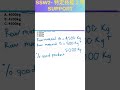 SSw2 歩留まり food processing question
