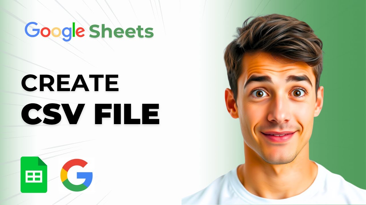 How To Create CSV File in Excel And Google Sheets (Easiest Way) (2025 ...