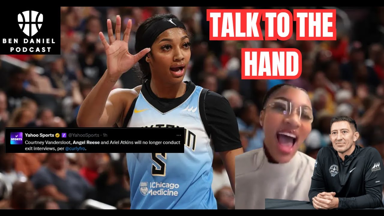 Angel Reese EXIT INTERVIEW CANCELED As Chicago Sky ARE PETRIFIED OF MEDIA  QUESTIONS Surrounding Team