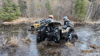 Lac Du Bonnet Spring Ride!! We Got Lost!!