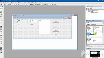 VB 6 0 How to Add,Delete and Clear data on a list box1