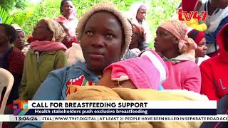 Health experts push exclusive breastfeeding as Kenya records 60% rate
