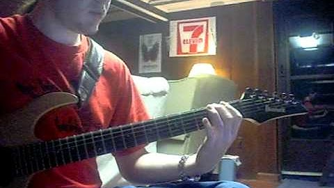 Defeated Sanity - Fatal Self Inflicted Disfigurement Guitar Cover