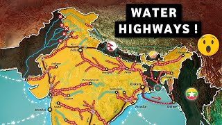 India's Crazy Upcoming Water Highway Project | National Waterways in India