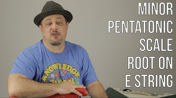 Learn the A Minor Pentatonic Scale with Root on "E" String (Part 1)