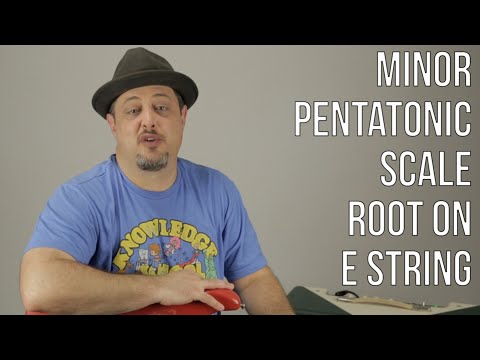 Minor Pentatonic Scale Root on quotEquot String PART 1  Lead Guitar Practice Routine