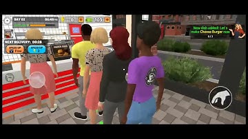 "Burger Shop Simulator (Part 4) | Android Restaurant Game Play (Hindi)"