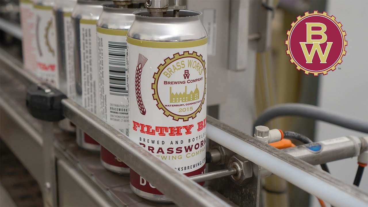 Canning at Brass Works Brewing Company YouTube