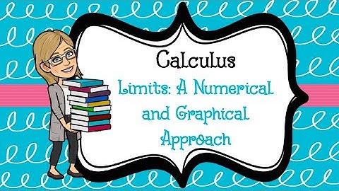 Calculus: Limits: A Numerical and Graphical Approach Part 2