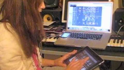 MONOGAMOUSon iPad2, iPhone and Logic Studio 9 TouchOSC