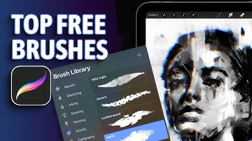 Top FREE Procreate Brushes for Sketching