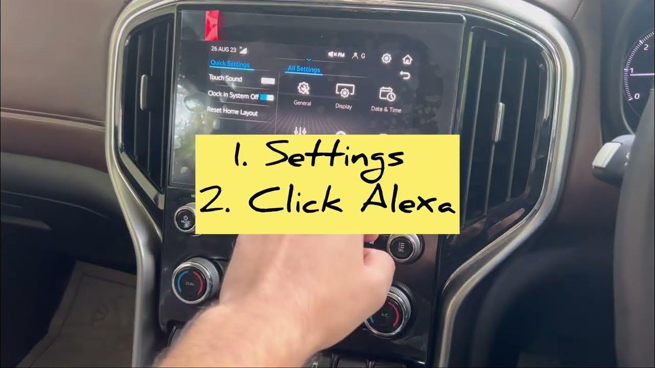 How to activate alexa in scorpio n how to pair alexa with mahindra