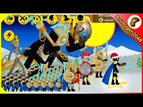 XIPHOS LEADING MEGA BOSS VOLTAIC DUAL WEAPON x9999 ARMY | Stick War Legacy Mod VIP | Animugen2048