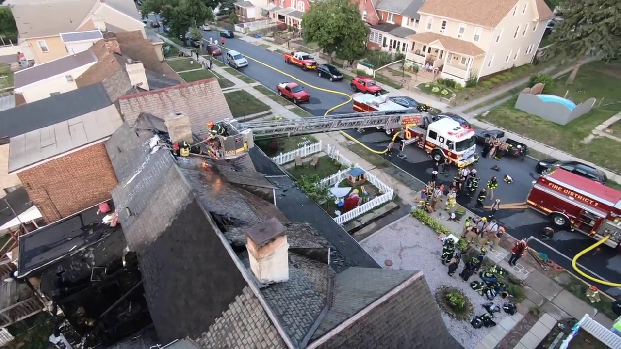 Palmerton Pa Fire Drone Footage And More YouTube