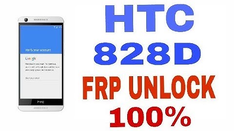 HTC 828D FRP UNLOCK 100%