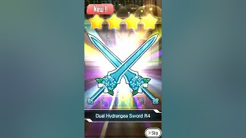 Four 4-Star Dualblades In One Pull?!?!?! (Sword Art Online Memory Defrag)