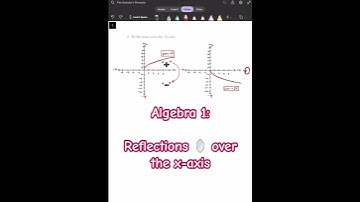 Flip the Script! Mastering Reflections Over the X-Axis 🔄📉