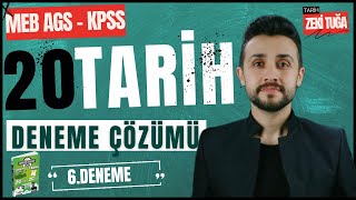 Ags-Kpss Tari̇h Denemesi̇ 6
