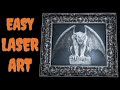 Amazing Scratch Paper Art using a Cheap Desktop Laser Engraver - Ortur Laser Master 2