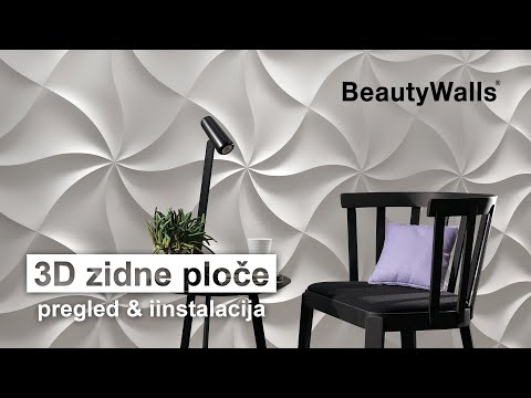 Video: Ugradnja 3D Gipsanih Ploča: Kako Se Zidne Ploče Mogu Pričvrstiti Na Tapete I Druge Površine? Kako Obojiti Ploče?