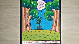 Gambar Poster Melestarikan Lingkungan dengan Mudah || POSTER LINGKUNGAN