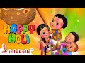 Holi Ka Tyohaar Hai Aaya, Rang Birangi Khushiyaan Laaya | Hindi Rhymes for Children | infobells