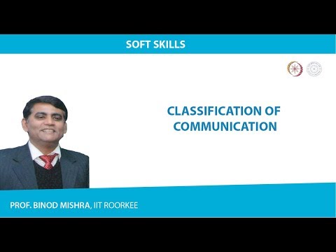 Classification of Communication