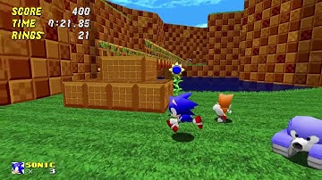 SRB2 v2.2.1 Saturn Models with 60FPS Interpolation