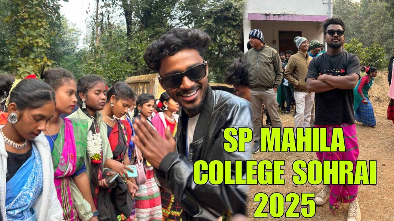 SP MAHILA COLLEGE SOHRAI 🌾 |DUMKA SOHRAI 2025 |SANTHALI VLOG VIDEO