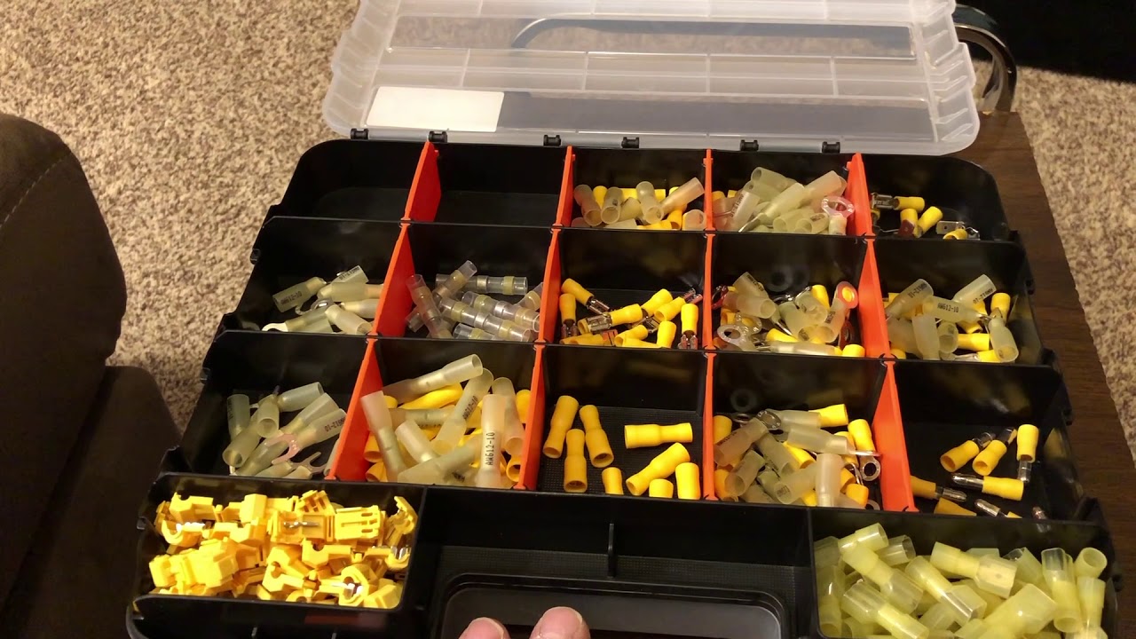 Sorting and Organizing Electrical Push Connectors YouTube