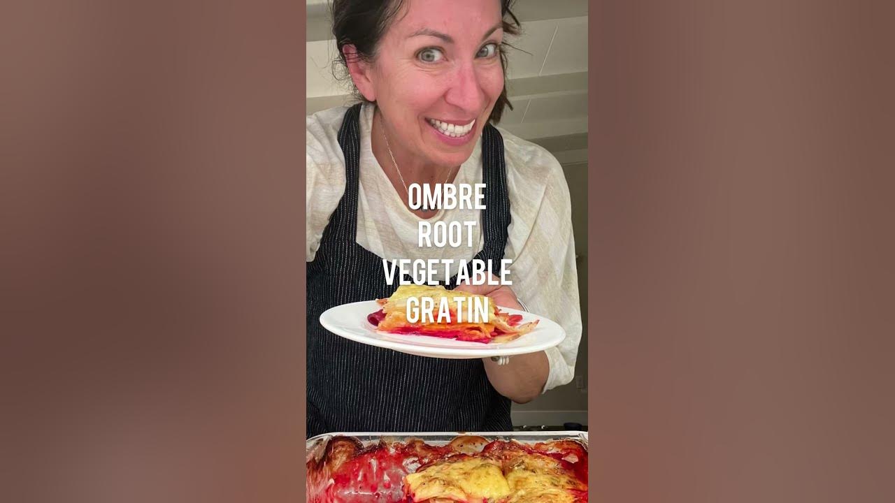 Let’s make... ombre root vegetable gratin!!! cookingwithcoachm YouTube