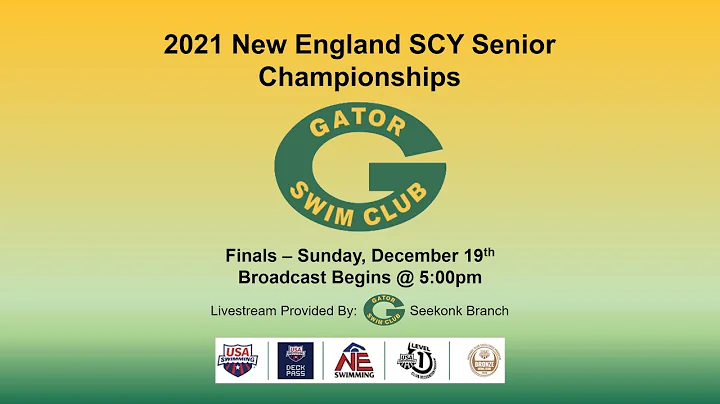 2021 New England SCY Senior Championships, Sunday PM Finals