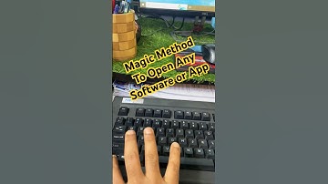 Short Secret To Open Any Program On Windows 10 or 11 #shorts #viral #windows-11 #keyboard