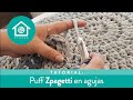 #CrochetEnCasa Puff Zpagetti con gancho - NIVEL INTERMEDIO