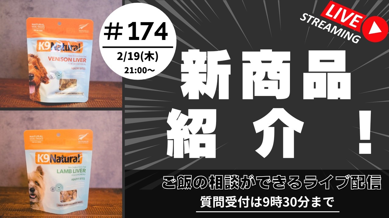 【質問は21:30まで】第174回ライブ | 愛犬のご飯, トリミング, ドッグフードのお悩み【初めての方は概要欄の確認をお願いします】