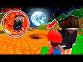 Mario brule le bloop sur minecraft 