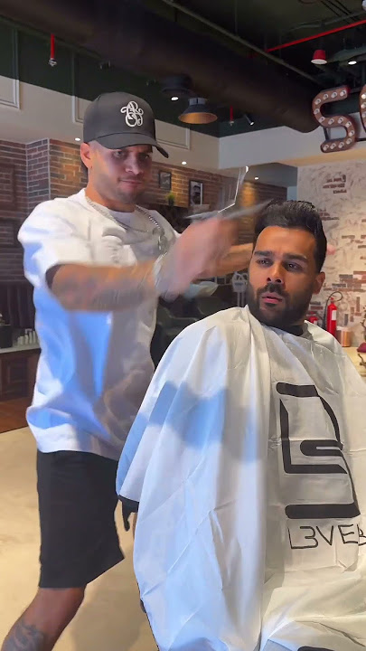Barbar Style of Cutting 🤣 | #reels #viral #instagram #india #explorepage #barbar #delhi