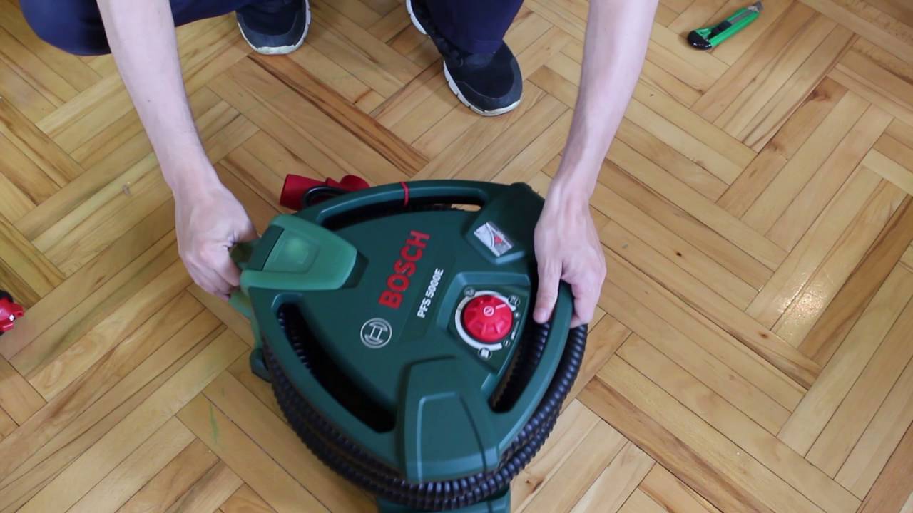 BOSCH PFS 5000 E Allsprayer - Unboxing - YouTube