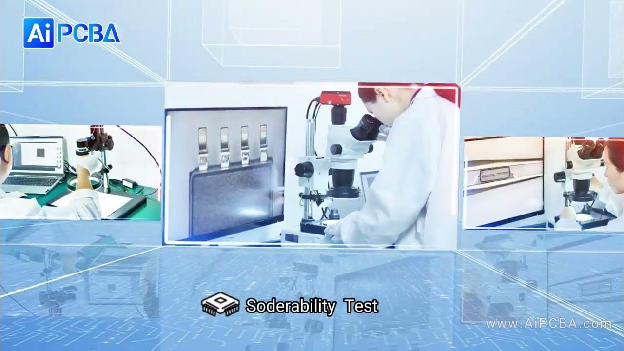 AiPCBA Electronic Components Testing Laboratory YouTube