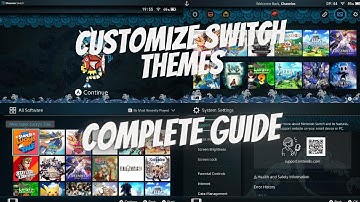 "Nintendo Switch Theme Customization (2025) | Step-by-Step Guide"