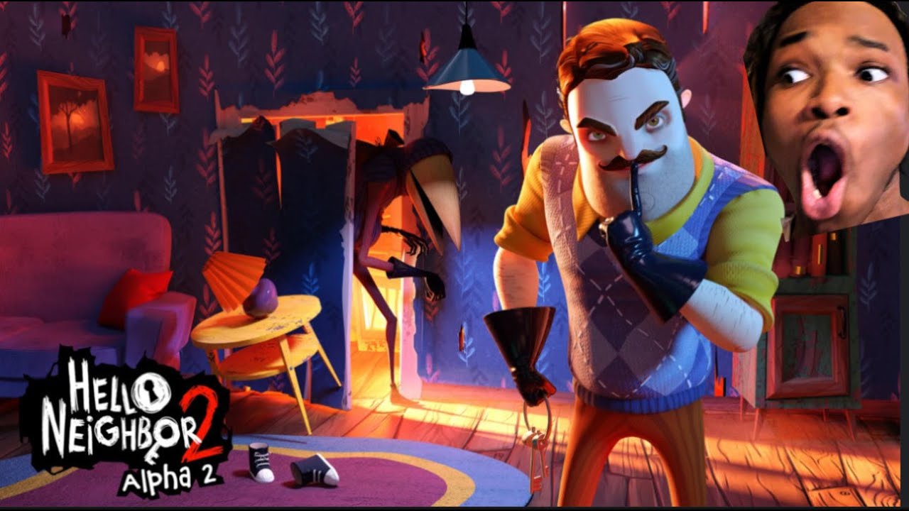 hello neighbor 2]he's obsessed with me I'm calling 911! - YouTube