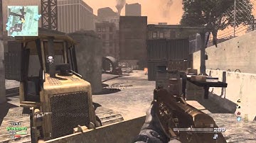 MW3: 35-4 MOAB on Hardhat w/ GOLD PP90M1