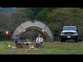 雨キャンプで見つけた小さな幸せ｜愛犬と癒しのひととき｜Cozy camping